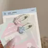 Pinza para el pelo con lazo estilo coreano para niñas, pinza dulce para flequillo para niños, lindo clip lateral para flequillo, pasador, accesorio para el cabello