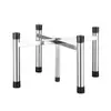 Elevar cm Colocar estante para cubos Estante para cubos aislado Lejos del soporte Estante de suelo Cubo Cuatro pies Cubo para sopa Acero inoxidable Otro