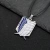 Collar de aleación de venta caliente transfronterizo con colgante de madera periférico de cine y televisión, collar de la serie Naruto, cadena para suéter al por mayor