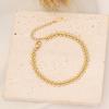 [Bingmeng] pulsera de cadena simple de acero inoxidable diseño nicho pulsera joyería exquisita personalizada B482