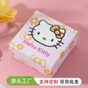 Atacado de Ponto Caixa de Joias Desenho Animado Gato Rosa KT Brincos Colar Caixa de Presente da Moda Pulseira Brincos de Tarraxa Anel Caixa de Embalagem