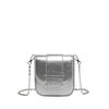 Estilo Coreano Verano Nuevo Bolso Cruzado Pequeño Bolso Mini de Silla de Montar con Cadena de Sensación de Alta Gama para Niña Bolso de Moda para Mujer