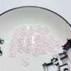 13*13mm flor de ciruelo gorda esmalte de color accesorios de joyería DIY horquilla antigua esmalte de color color jalea material de accesorios para el cabello retro