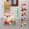 Mini Scooter Fofo de Simulação Carro de Equilíbrio Casa de Brinquedo Infantil Cena Miniatura Enfeites Brinquedos Decorativos