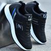 Zapatos Blancos de Viaje para Hombre Otoño Nuevo Suela Ligera Suave Antideslizante Zapatos Casuales Zapatos de Cuero Impermeables Tenis para Hombre