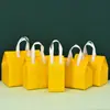 Bolsa de entrega aislante de tela no tejida, caja de aluminio engrosada, bolsa de entrega de alimentos a prueba de aceite e impermeable, adecuada para entrega de repostería y té de leche, se puede imprimir con logotipo