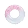 Novo boia de natação rosa cerejeira romântica com lantejoulas estilo ins, adequada para crianças e adultos, boia de braço universal, feita de PVC espessado