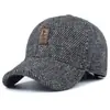 Gorra de Béisbol de Algodón Afelpado para Hombre de Otoño e Invierno Gorra de Pico Moda para Personas de Mediana Edad y Mayores Estilo Nuevo Cálido Resistente al Viento Gorra Versátil Cómoda Excelente Elección