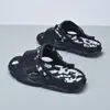 Zapatillas de Mocasín Estilo Nuevo para Hombre, Zapatillas Transpirables Antideslizantes de Verano, Sandalias de Playa Camping para Pareja con Suela Gruesa de EVA Resistentes al Desgaste