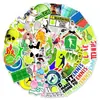 50 Pegatinas de Graffiti de Fútbol Pegatinas Creativas de Balones Deportivos Pegatinas Decorativas Impermeables para Taza de Agua Equipaje Teléfono Móvil