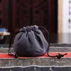 Bolsa de tela de algodón y lino de fábrica, bolsa para taza de té, bolsa para taza incorporada, paquete de viaje portátil, bolsillo, bolsa de almacenamiento para taza personal, se puede formular