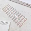 Tiras de Unha Vestíveis Eletrodepositadas Ultravioleta Olho de Gato, 30 Peças, Tiras de Unha Vestíveis Codificadas, Tiras para Atacado, Tiras de Unha Pré-Fabricadas Personalizadas