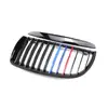 Adequado para BMW Série 3 E90 2005 2006 2007 grade de carro rede M-três cores linha única para-choque dianteiro
