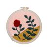 Bordado de lana con flores y hierbas, bordado a mano, bonito paquete de pintura decorativa, bordado a mano ruso, punto de cruz