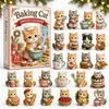 Calendario de Adviento Navideño de Animales Transfronterizo 2026 Calendario Navideño de Animales Caja Sorpresa S