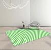 Alfombra de tablero de ajedrez para dormitorio, sala de estar, estilo sencillo, habitación de niña, mesita de noche, mesa de centro, sofá, alfombra de piso a cuadros de celebridades de Internet