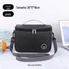 Bolsa Térmica Impermeável Bolsa de Piquenique Grande Capacidade Bolsa de Almoço Portátil Bolsa para Armazenamento de Lancheira Refrigerada Bolsa de Almoço para Trabalhador de Escritório