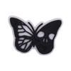 Desenhos animados Halloween gótico PVC plástico macio epóxi destacável decorativo fivela buraco sapatos flor sapato fivela cross-border DIY acessórios
