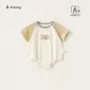 Ropa de Verano Bangxuan para Niños con Bloques de Color y Cuello Redondo Pelele para Recién Nacido Bebé Niño Pelele Triangular para Niño Conjunto de una Pieza para Niño