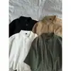 Camisa de algodão de bambu com textura plissada, gola alta, manga curta para homens, verão, estilo ligeiramente maduro, toque de alta qualidade, nova camisa de algodão e linho estilo chinês