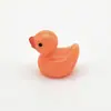 Mini Pato Simulación Resina Animal Pequeño Dibujos Animados Accesorios para el Cabello Hecho a Mano DIY Accesorios de Pegamento de Crema Pequeños Adornos Estéreo