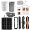 Adequado para Acessórios do Robô Aspirador e Passa Pano Tudo-em-Um Xiaomi Mijia M30S: Mop, Escova Rotativa, Escova Lateral, Filtro, Saco de Pó