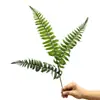 Plantas verdes artificiales, helechos, hojas de helecho persa, decoración del hogar, accesorios para arreglos florales, follaje decorativo artificial