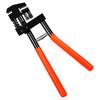 Alicate furador dobrável metal aço inoxidável chapa de ferro borda ranhura plástico PVC papelão etiqueta 5mm furador de furo redondo