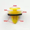 Adequado para Hyundai Accent Nissan Qashqai Painel de Acabamento da Porta Clipe de Fixação de Fivela Clipe Rebite com Furo de 9mm Acessórios