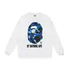 Otoño e invierno estilo japonés marca de moda cabeza de simio estampado de dibujos animados unisex joven suéter sudadera holgada venta al por mayor y dropshipping