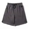 Shorts de Verano para Hombre 280g Shorts de Sarga del Vaticano Shorts Deportivos Casuales Sueltos para Hombre con Logotipo Impreso Personalizado