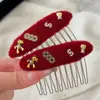 Diadema Ovalada de Terciopelo de Pelo Estilo Nacional, Diadema de Moda, Simple, Versátil, Accesorio para el Cabello Personalizado de Gama Alta de Nicho para Mujeres