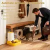 Comedero Automático para Mascotas - Bebedero para Mascotas | Bol de Comida 2 en 1 de Gran Capacidad | Comederos para Gatos para Cachorro Gatito Animal Pequeño Interior Exterior Hogar Apartamento Balcón Dormitorio Sala de Estar