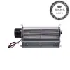 Fábrica directa de Shenzhen 60180 marco voluta doble bola chimenea eléctrica ventilador de flujo cruzado DC ventilador de flujo cruzado