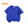 88 Camiseta Color Caramelo Camiseta de Algodón de Manga Corta para Niños Camiseta para Niños Cuello Redondo Holgada Casual Manga Media para Niños