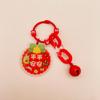 Llavero acrílico de alce navideño nuevo y creativo con forma de tarjeta de personaje navideño, bolsa, decoración, colgante, regalo, texto, joyería