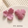 Zhen Tu Xiaohongshu Mesmo Estilo Veludo Colorido Pelúcia Tigela Flor Resina Acessórios Brincos DIY Acessórios de Cabelo Capa de Celular Materiais