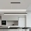 Lámpara Colgante Moderna Estilo Italiano para Mesa de Comedor con Hilo de Pescar: Espectro Ajustable, Diseño de Alta Estética, Nueva Luz de Restaurante de Gama Alta