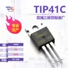 Transistor NPN de Enchufe Directo Tip41C TO-220 100V 6A Nuevo de Fábrica Original Suministro Listo