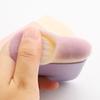 Pincel de maquillaje de lenteja pincel para polvo fibra de seda doblada de doble uso seco y húmedo pincel para polvo cosmético belleza maquillaje herramientas de maquillaje venta al por mayor
