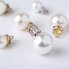 Colgante de perla ABS brillante, colgante de perla de diamante, accesorios de joyería, accesorios para el cabello DIY, accesorios de ropa con cremallera