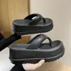 Nuevas Chanclas EVA Sandalias de Clip de Fondo Grueso para Mujer Verano Uso Transfronterizo Fondo Suave Aumentado Pantuflas de Playa