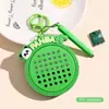 Llavero con Tablero de Dibujo de Bolas de Acero con Graffiti de Dibujos Animados, Colgante para Mochila, Juguete Divertido para Aliviar el Estrés, Regalo para Niños, Venta al por Mayor