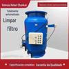 Filtro autolimpante tipo escova de produção aço carbono filtro automático de esgoto filtro automático dispositivo de descontaminação de impurezas