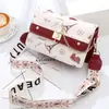 Bolso Cruzado de Color Contrastante, Bolso de Mujer Color Macarrón, Bolso de Hombro Estilo Nuevo 2025, Bolso Cuadrado Pequeño con Cadena, Simple, Fresco y Versátil