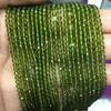 Cuentas pequeñas de cristal de 2 mm con superficie cortada, cuentas sueltas afiladas, cuentas redondas de cristal para bricolaje, cuentas de tierras raras negras y rojas, facetas afiladas de cristal, nuevo producto.