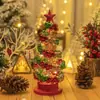 Nova Luz Decorativa de Mesa LED de Ferro em Forma de Sino de Natal para Árvore de Natal, Luz Noturna Brilhante para Atmosfera Natalina, Luz Decorativa