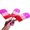 Esponja de Hielo de Empalme Tricolor Personalizada en Masa Cepillo Esponja para Limpieza de Contenedores de Vidrio Esponja de Limpieza con Correa