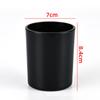 Amazon Vidrio de Color Hecho a Mano Creativo DIY Contenedor para Rellenar Cera con Tapa Vela de Aromaterapia Taza Vacía Spot Venta al por Mayor