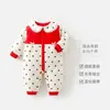 [Beneficio de Liquidación] Ropa Caliente para Bebé para Otoño e Invierno Mameluco Acolchado de Algodón para Bebé Niña para Invierno